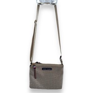 Tommy Hilfiger Logo Print Crossbody Purse Bag